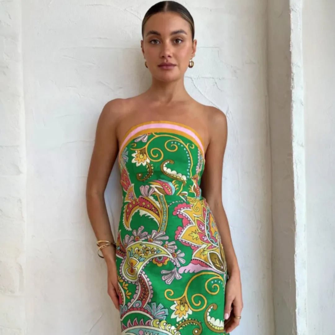 Alemais Marion Bodice Dress Size 12 for rent on The Volte - main image