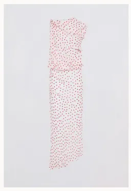 Bianca Spender Polka Dot Chiffon Tumble Dress for rent on The Volte - image 6