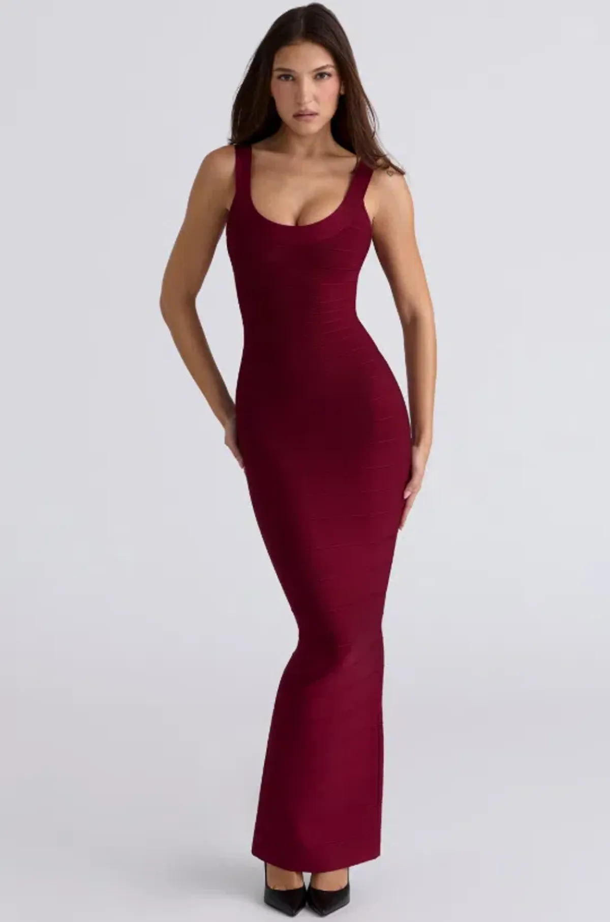 HOUSE OF CB The OG ruby bandage maxi dress Size M for rent on The Volte - main image