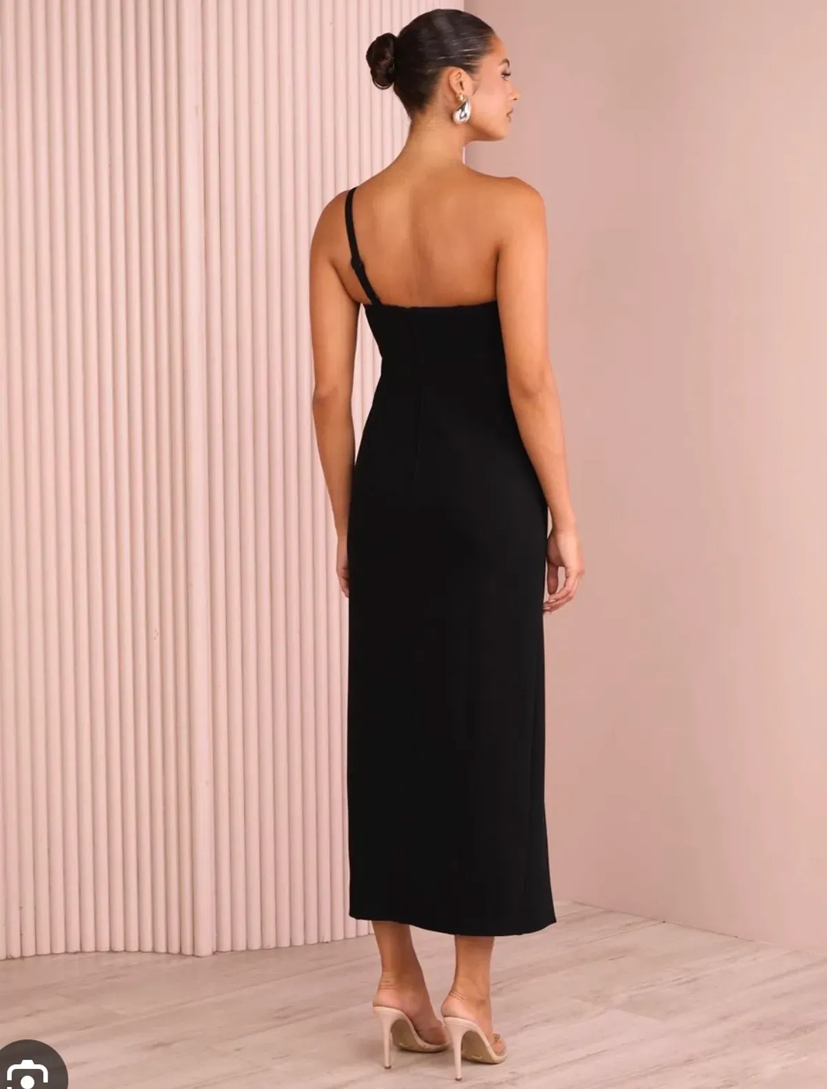 auzzurielle Ulyssa one shoulder maxi dress size 12 for rent on The Volte - main image