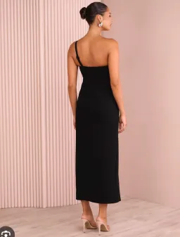 auzzurielle Ulyssa one shoulder maxi dress size 12 for rent on The Volte - image 1