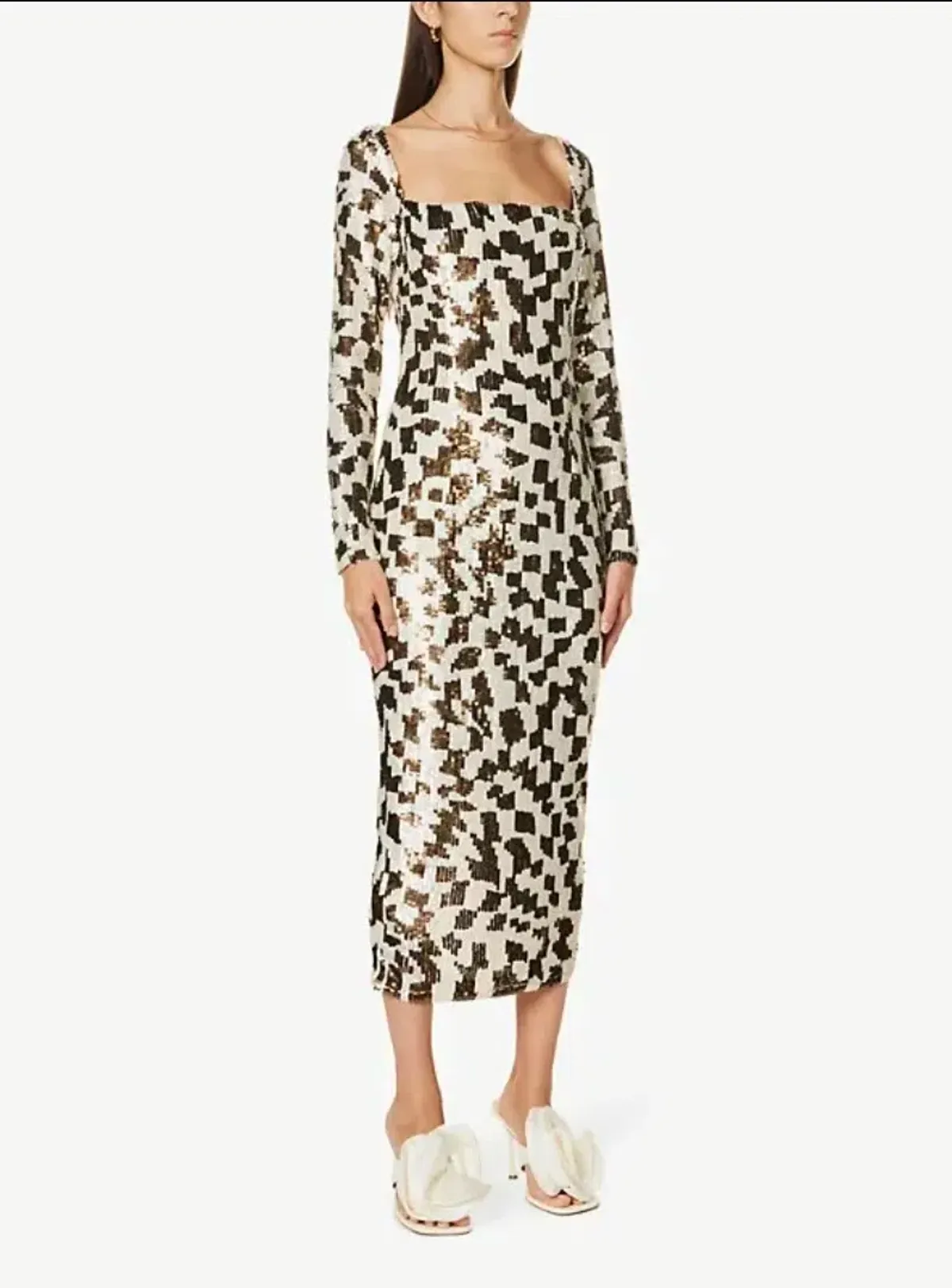 Rachel Gilbert Teddi Gown Brown 3/AU12 - Image 2