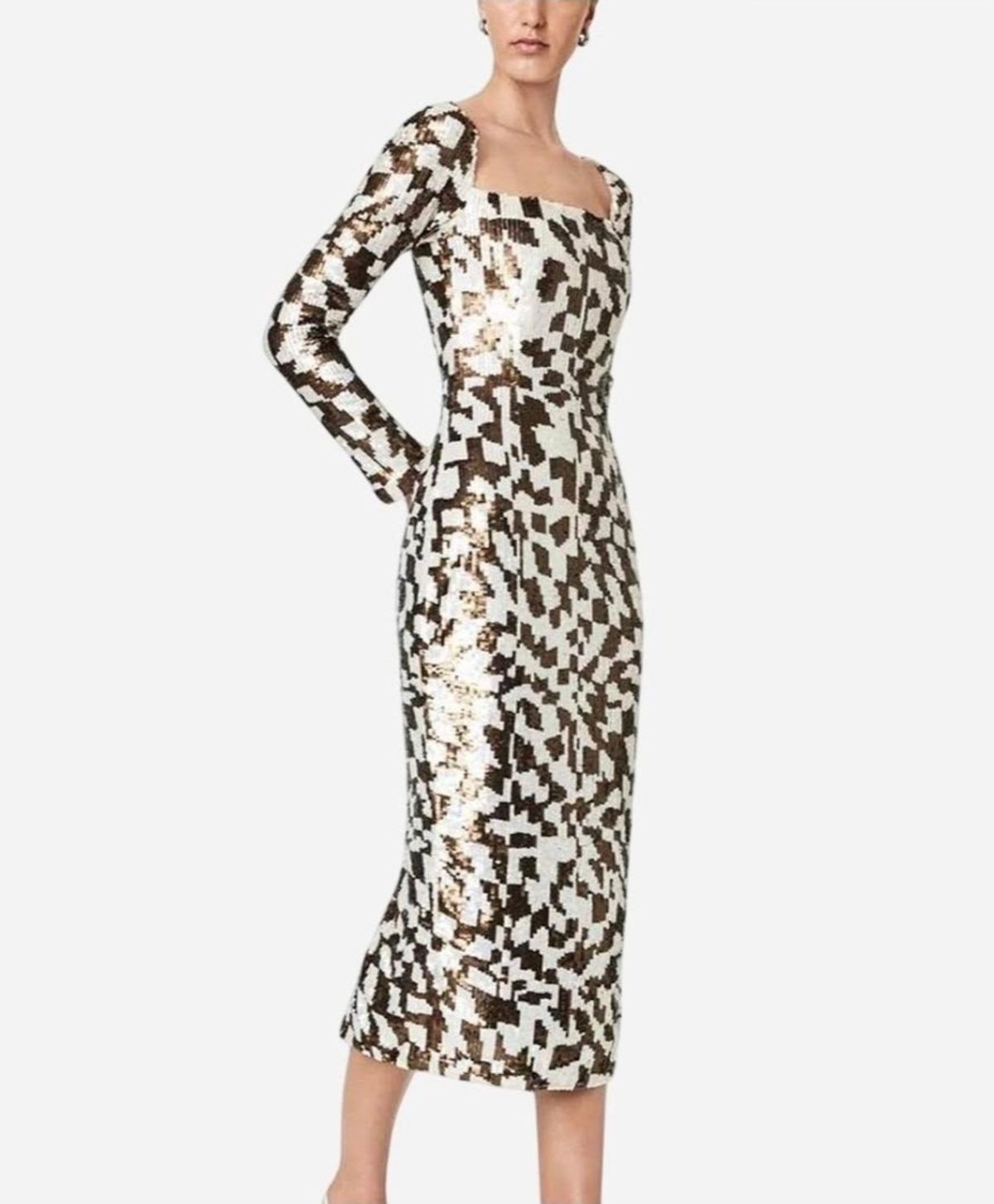 Rachel Gilbert Teddi Gown Brown 3/AU12 - Image 6
