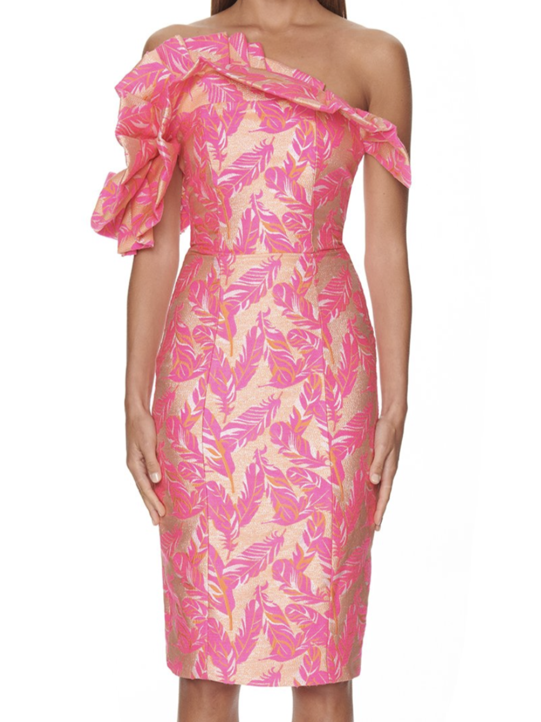 Eliya The Label Elena Dress Pink Size 10 for rent on The Volte - main image