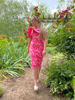 Eliya The Label Elena Dress Pink Size 10 for rent on The Volte - image 2