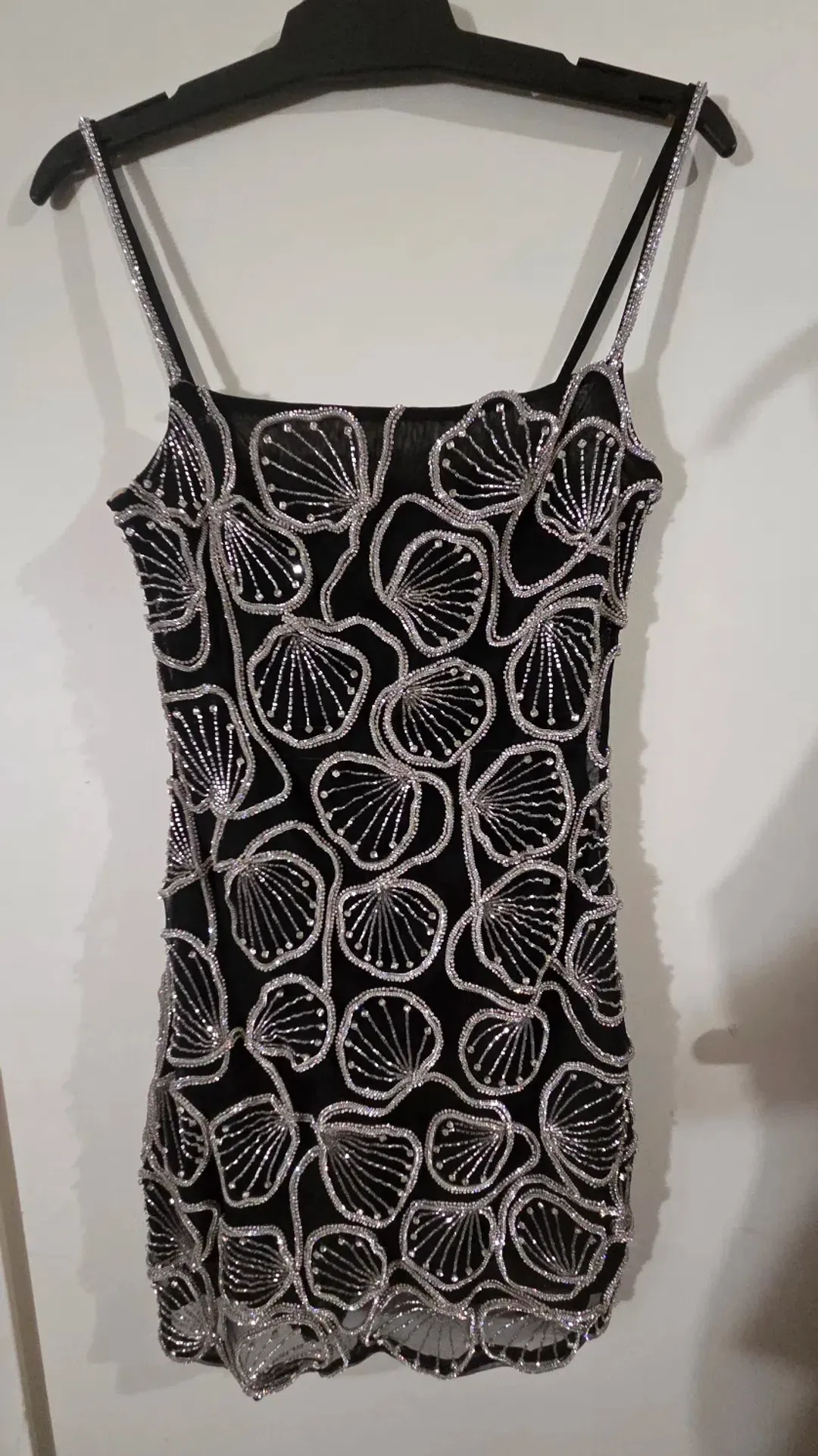 Rachel Gilbert Crystal Shell Mini Black 1/AU8 for rent on The Volte - main image