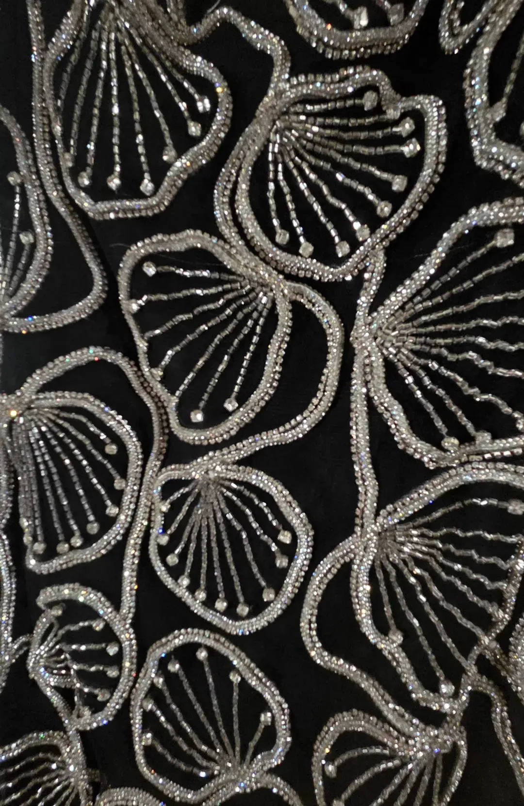 Rachel Gilbert Crystal Shell Mini Black 1/AU8 for rent on The Volte - main image