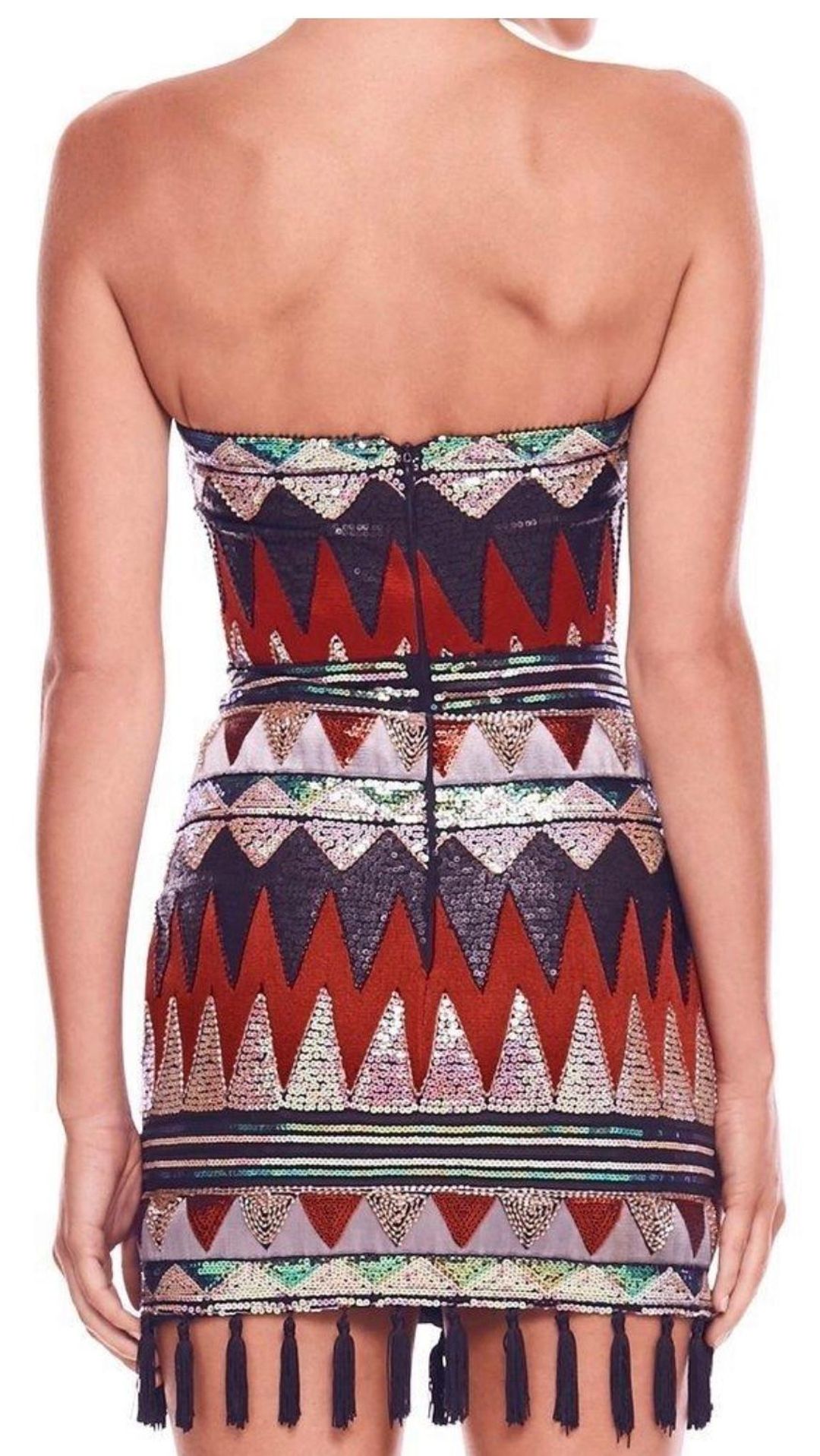 Eliya the Label Perplex Mini Dress Sequin Size XS / Au 6 for rent on The Volte - main image