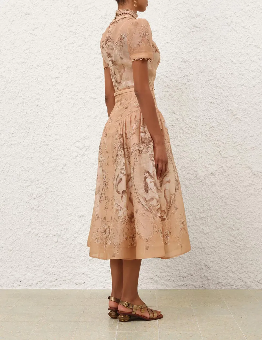 Zimmerman Rebellion Beaded Maxi Skirt and Beaded Top size 4/AU16 for rent on The Volte - main image