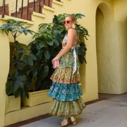 Alemais Dreamer Halter Dress Size AU 8 for rent on The Volte - image 3