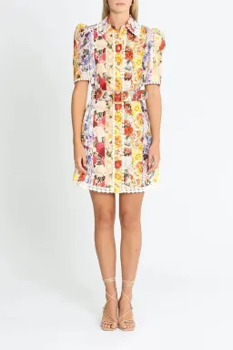 ZIMMERMANN WONDERLAND SHIRTDRESS MINI SIZE 3/14 for rent on The Volte - image 1