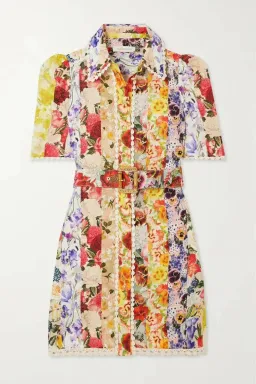 ZIMMERMANN WONDERLAND SHIRTDRESS MINI SIZE 3/14 for rent on The Volte - image 5