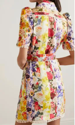 ZIMMERMANN WONDERLAND SHIRTDRESS MINI SIZE 3/14 for rent on The Volte - image 3