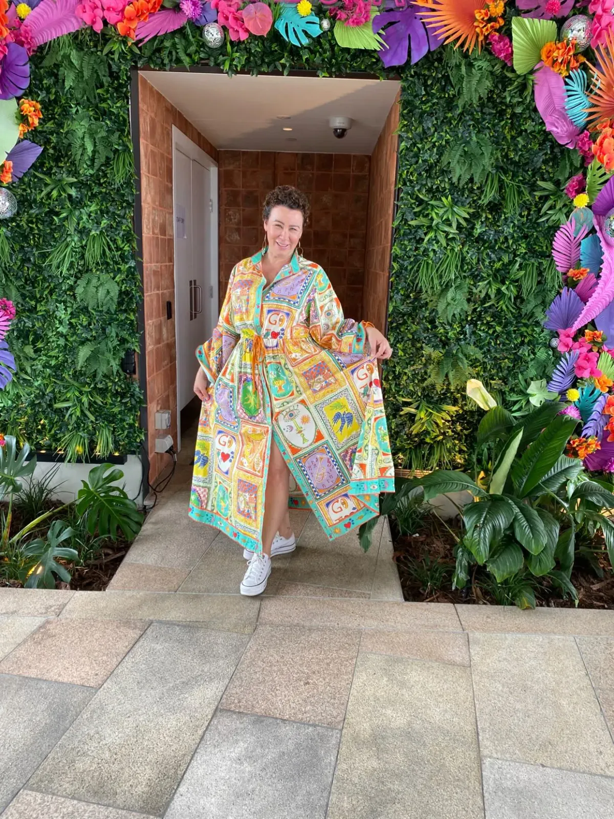 ALEMAIS HOLIDAY GO TO SHIRTDRESS SIZE 12 - Image 4