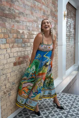 ALEMAIS LUCKY PACE SUNDRESS SIZE 12 for rent on The Volte - image 5