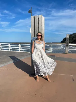 ALEMAIS LEELA BALLET SUNDRESS SIZE 12 for rent on The Volte - image 4