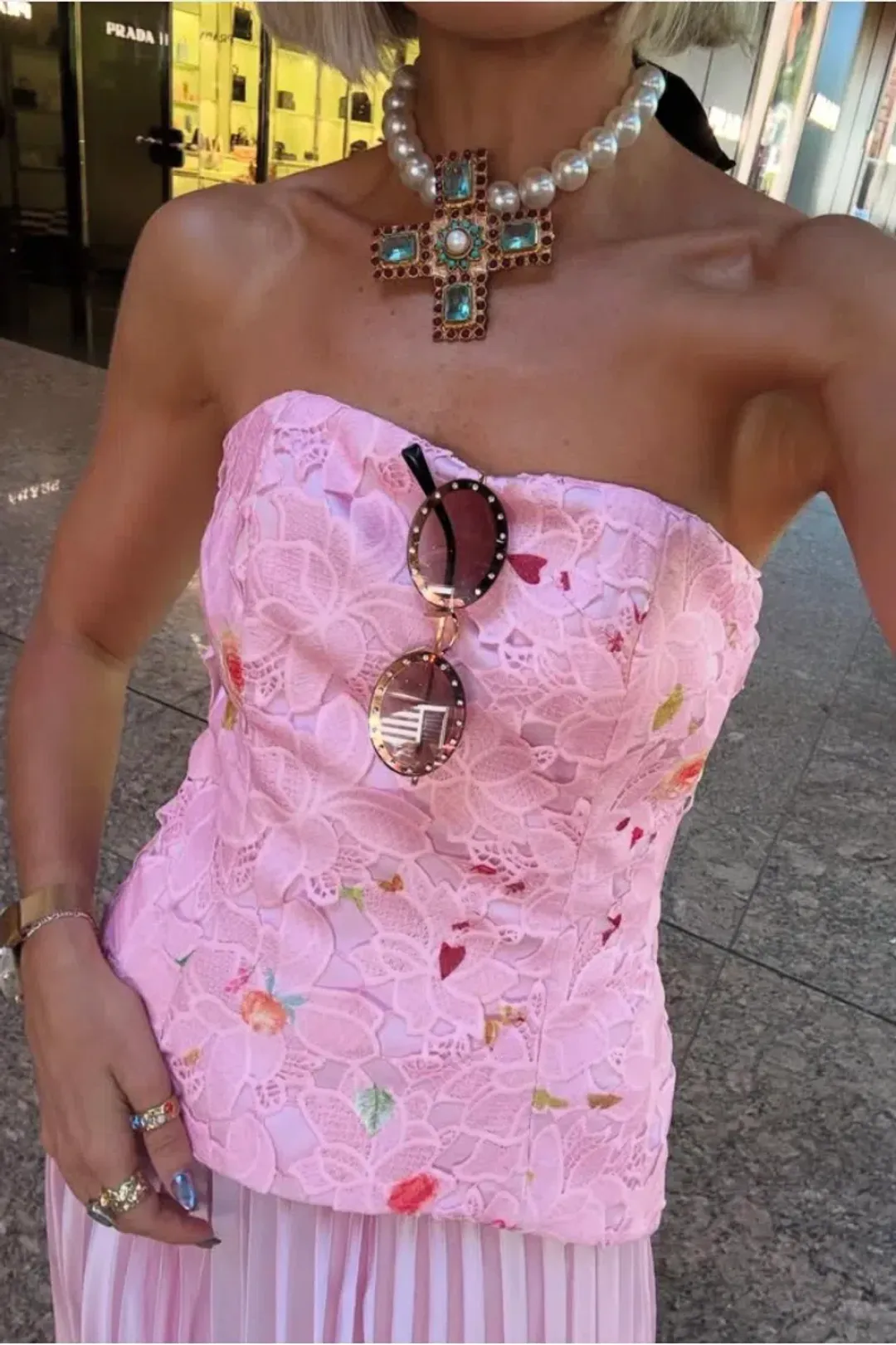 JUSTIN TONG CASCADE GOWN SIZE 12 for rent on The Volte - main image