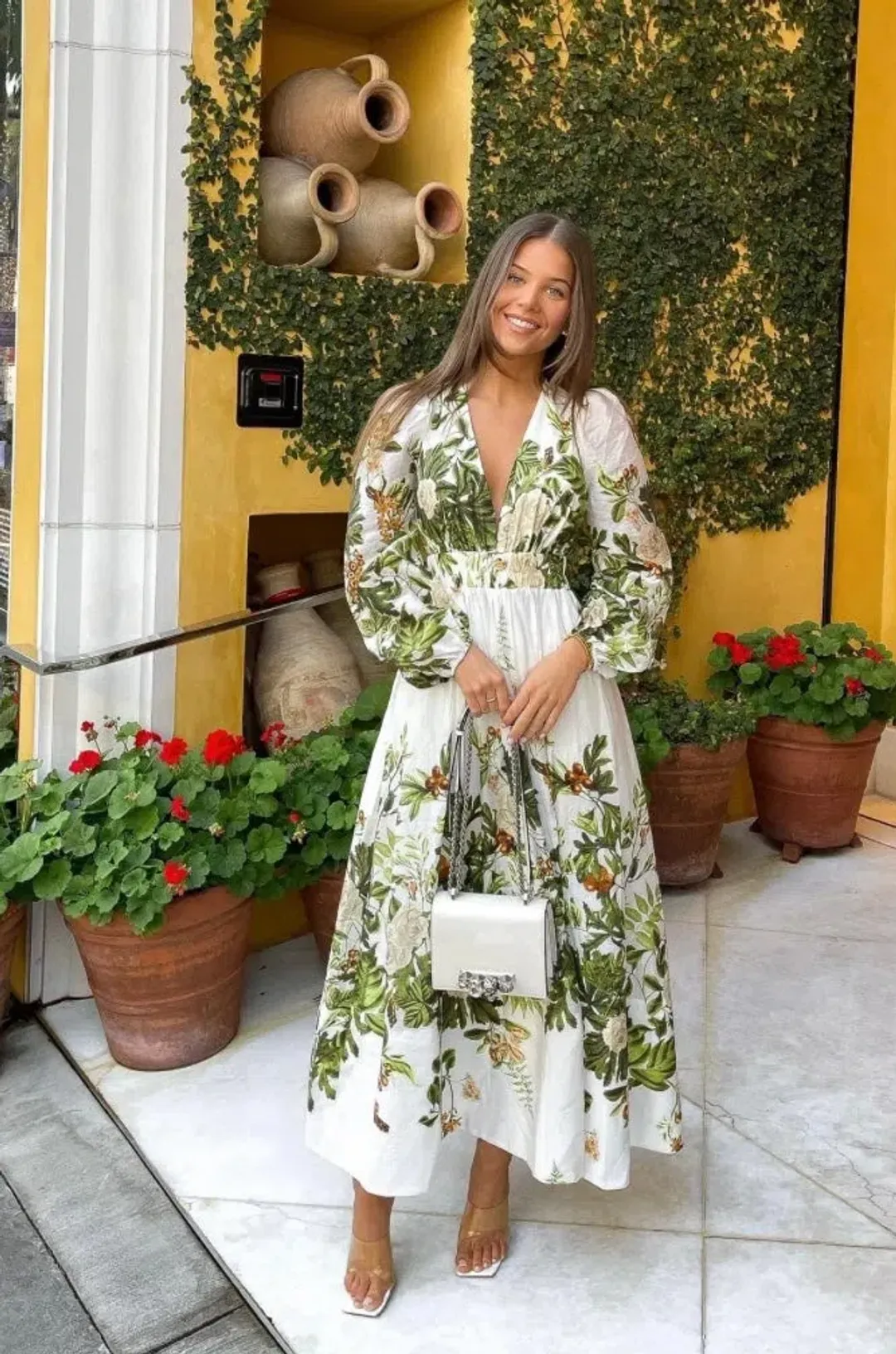 SHEIKE GARDEN OF EDEN MAXI DRESS SIZE 12 for rent on The Volte - main image