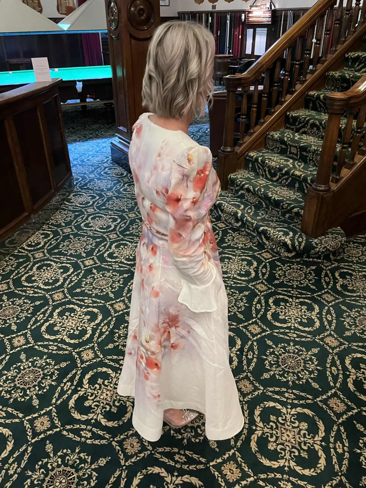 ZIMMERMANN CRUSH FRILL SLEEVE MIDI SIZE 2/12 - Image 2