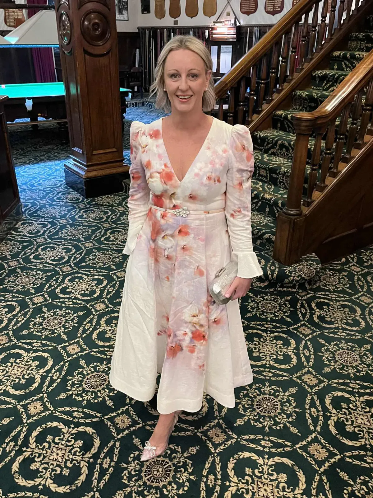 ZIMMERMANN CRUSH FRILL SLEEVE MIDI SIZE 2/12 - Image 1