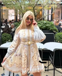 ZIMMERMANN HYPNOTIC BUTTONED MINI SIZE 2/12 for rent on The Volte - image 1