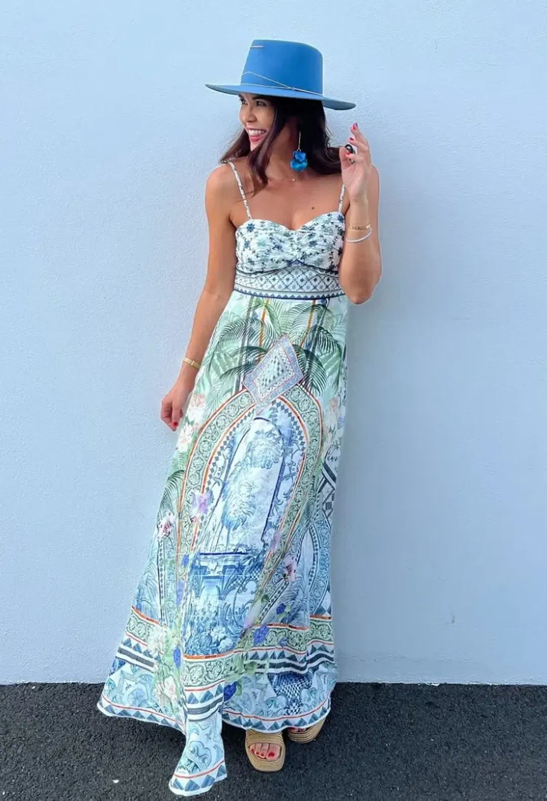 CAMILLA JARDIM PARTY MIDI DRESS for rent on The Volte - main image