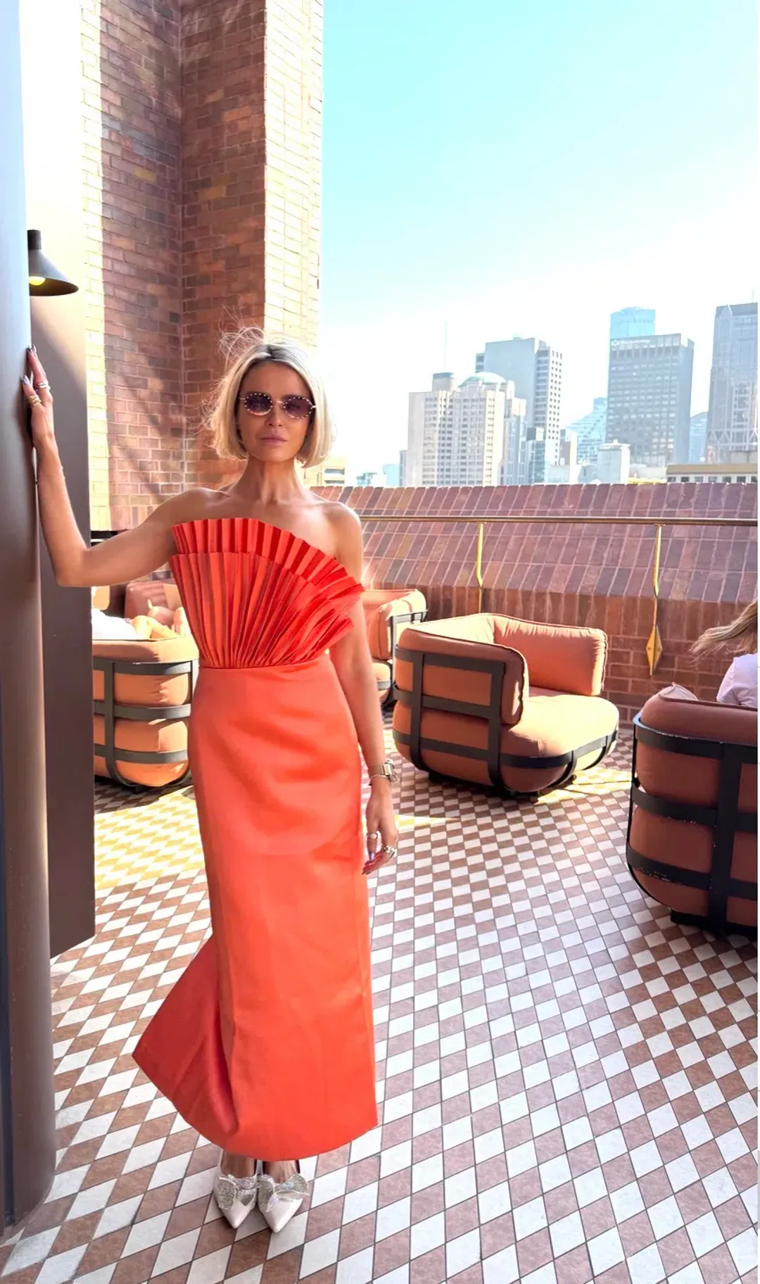 JUSTIN TONG RORY GOWN SIZE 10 for rent on The Volte - main image