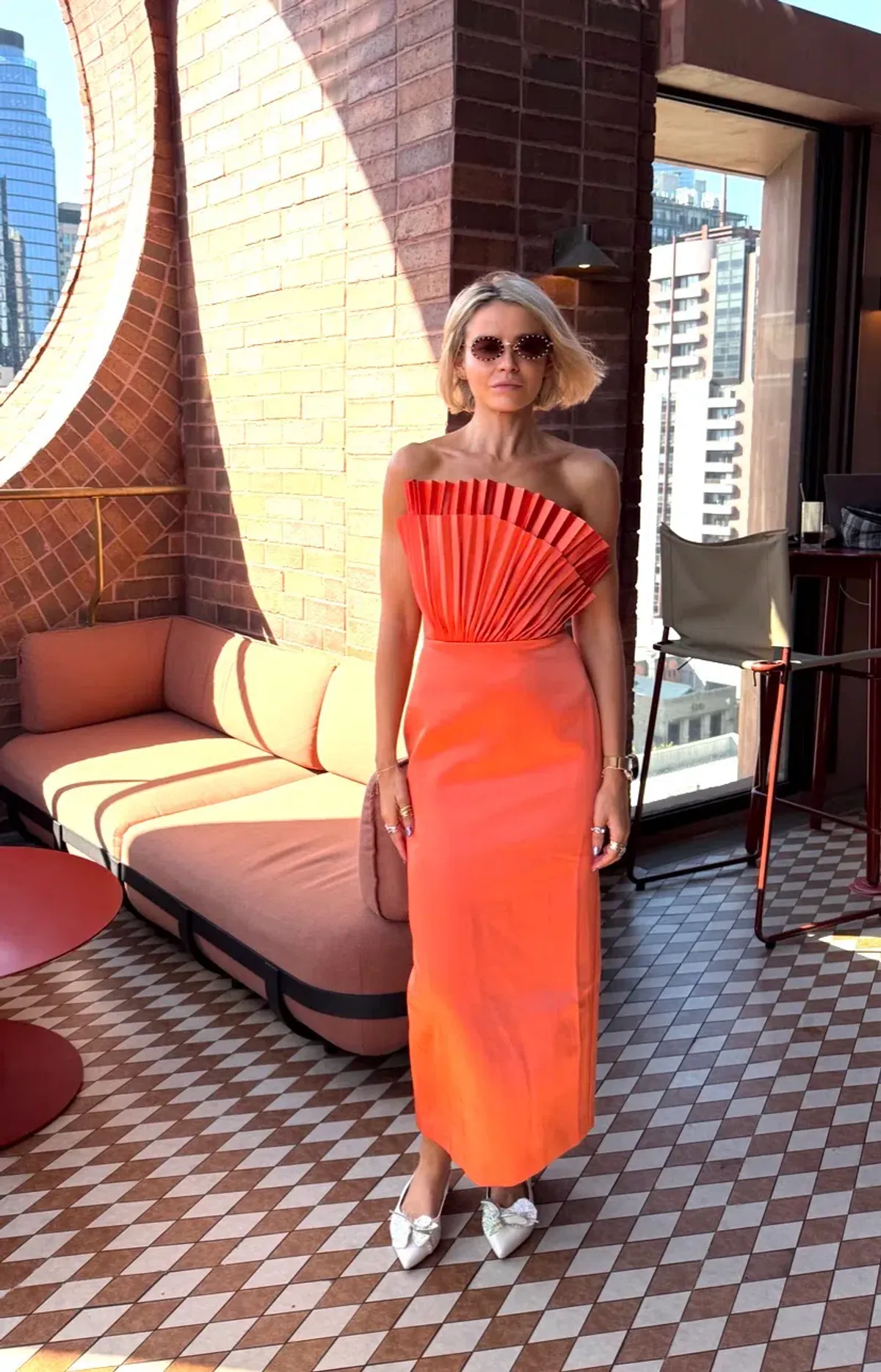 JUSTIN TONG RORY GOWN SIZE 10 for rent on The Volte - main image