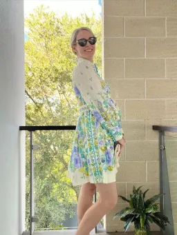 ZIMMERMANN RAIE BUTTONED MINI for rent on The Volte - image 3