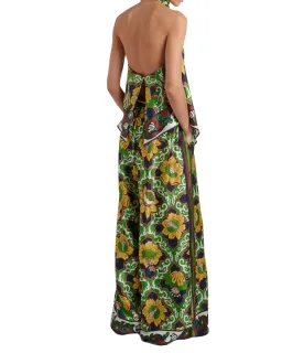 Alemais Liana Silk Palazzo Set Top/ Pant for rent on The Volte - image 2