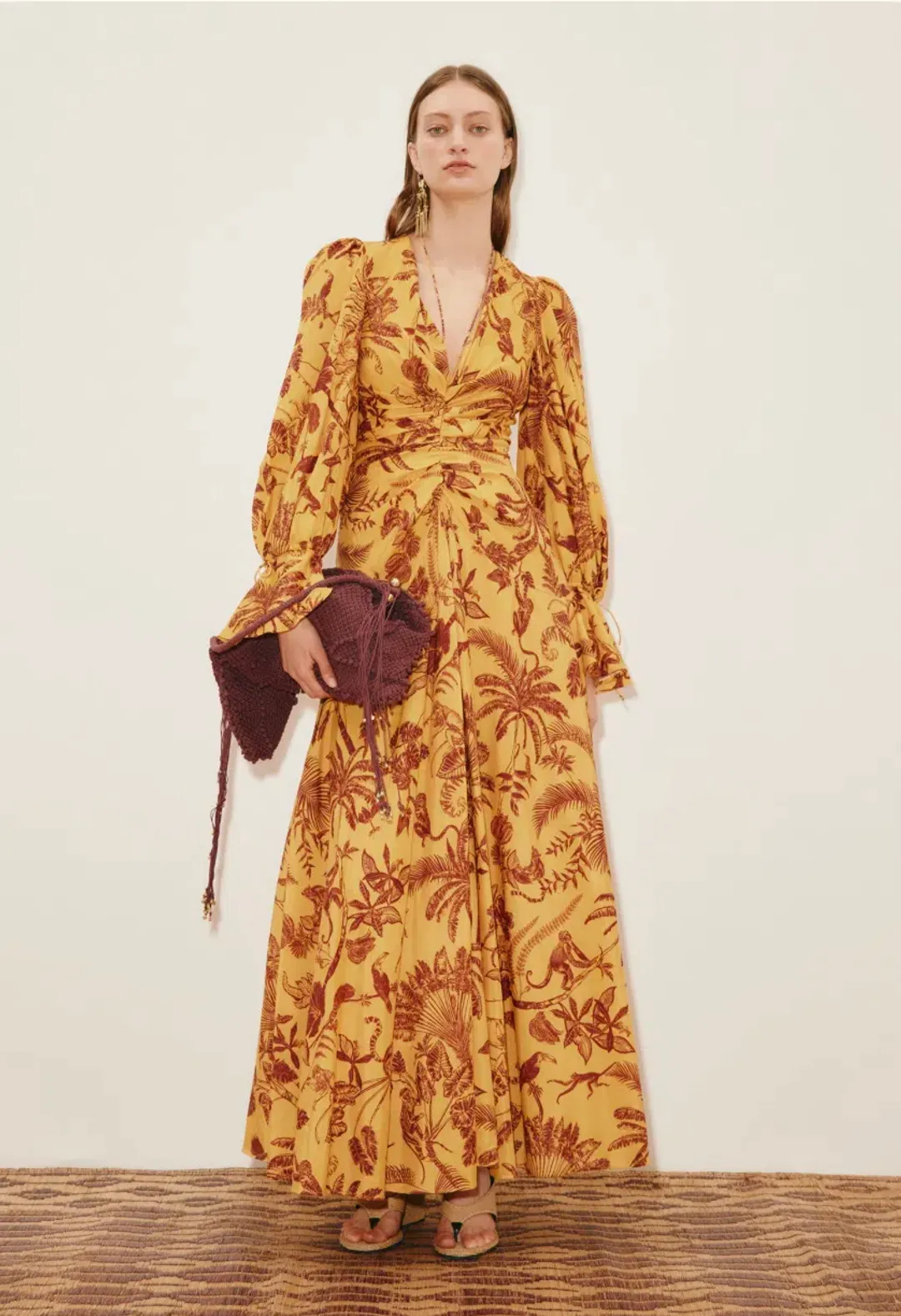 Alémais Banana Blossom Gown Size 14 for rent on The Volte - main image