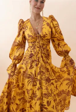 Alémais Banana Blossom Gown Size 14 for rent on The Volte - image 8