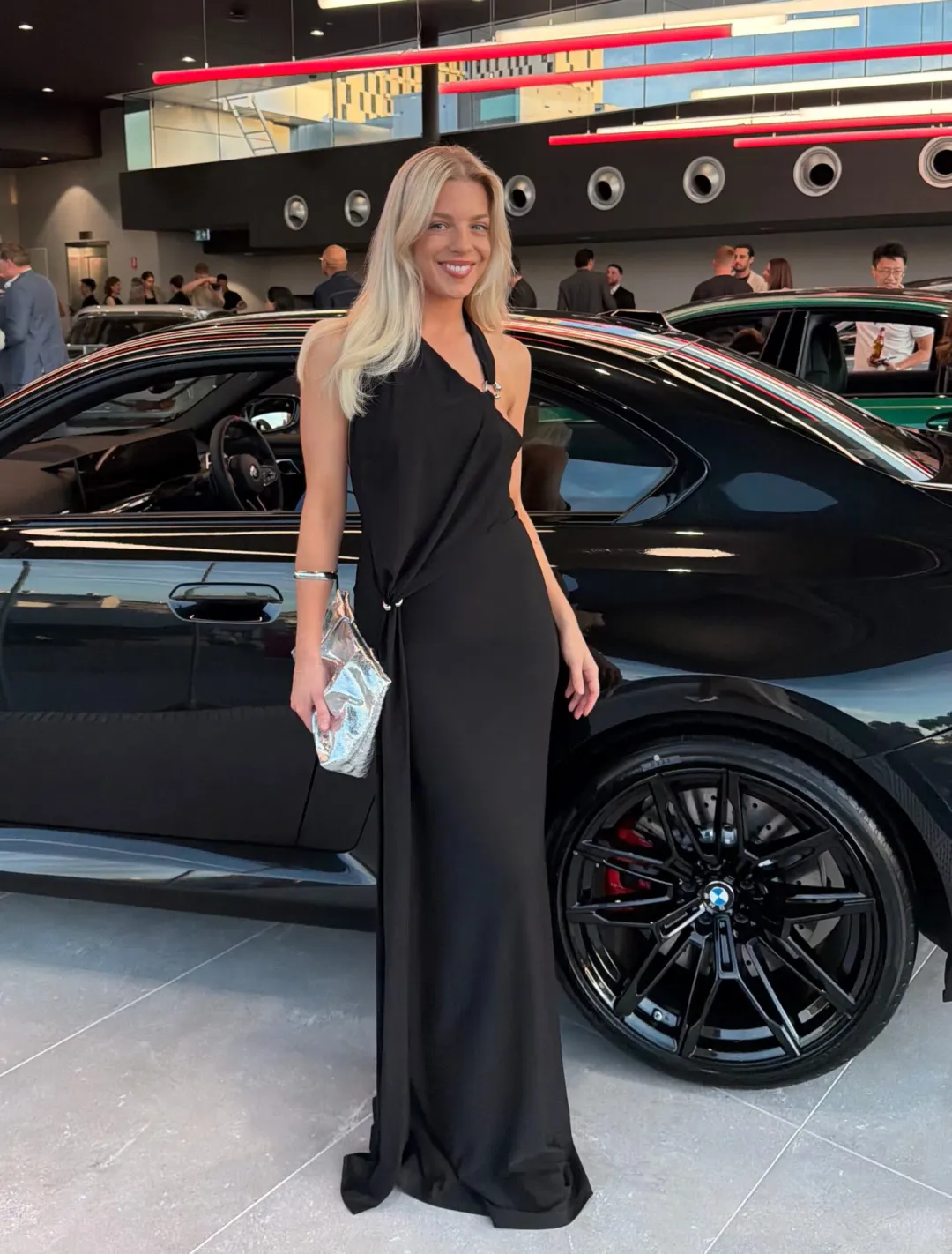 Misha Rivera Jersey Dress for rent on The Volte - main image