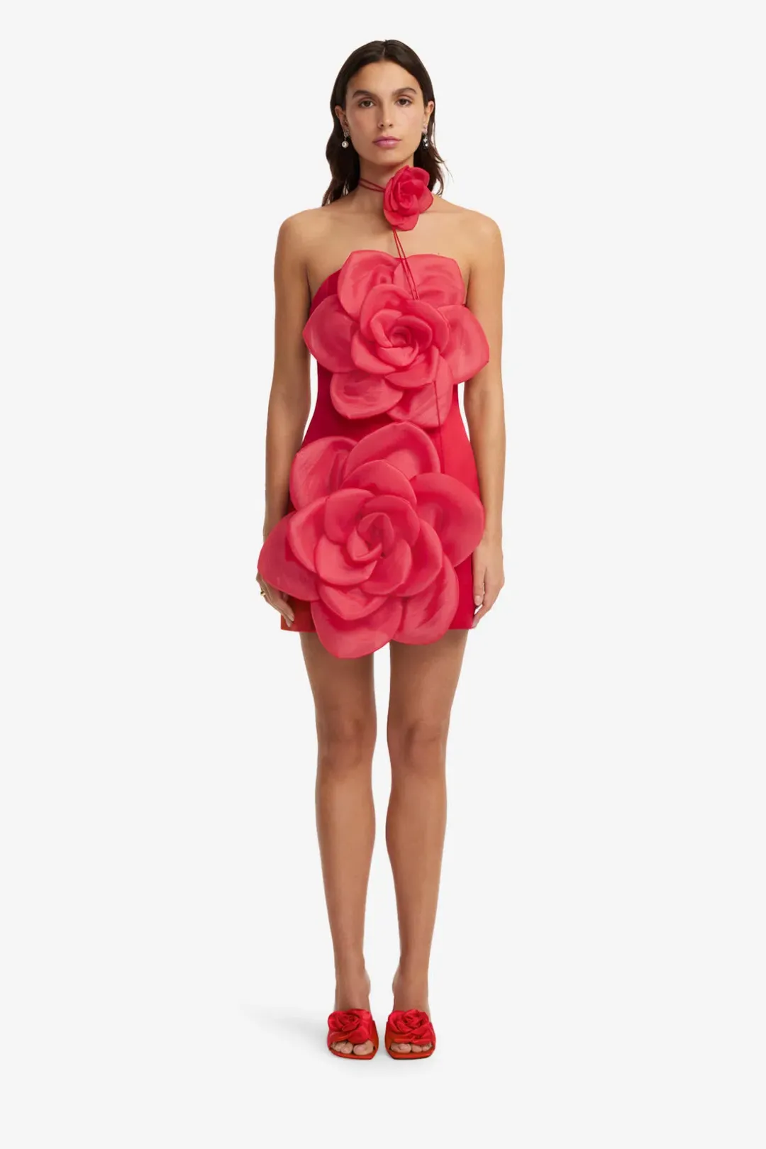 Leo Lin Floret Mini Dress- 8 for rent on The Volte - main image