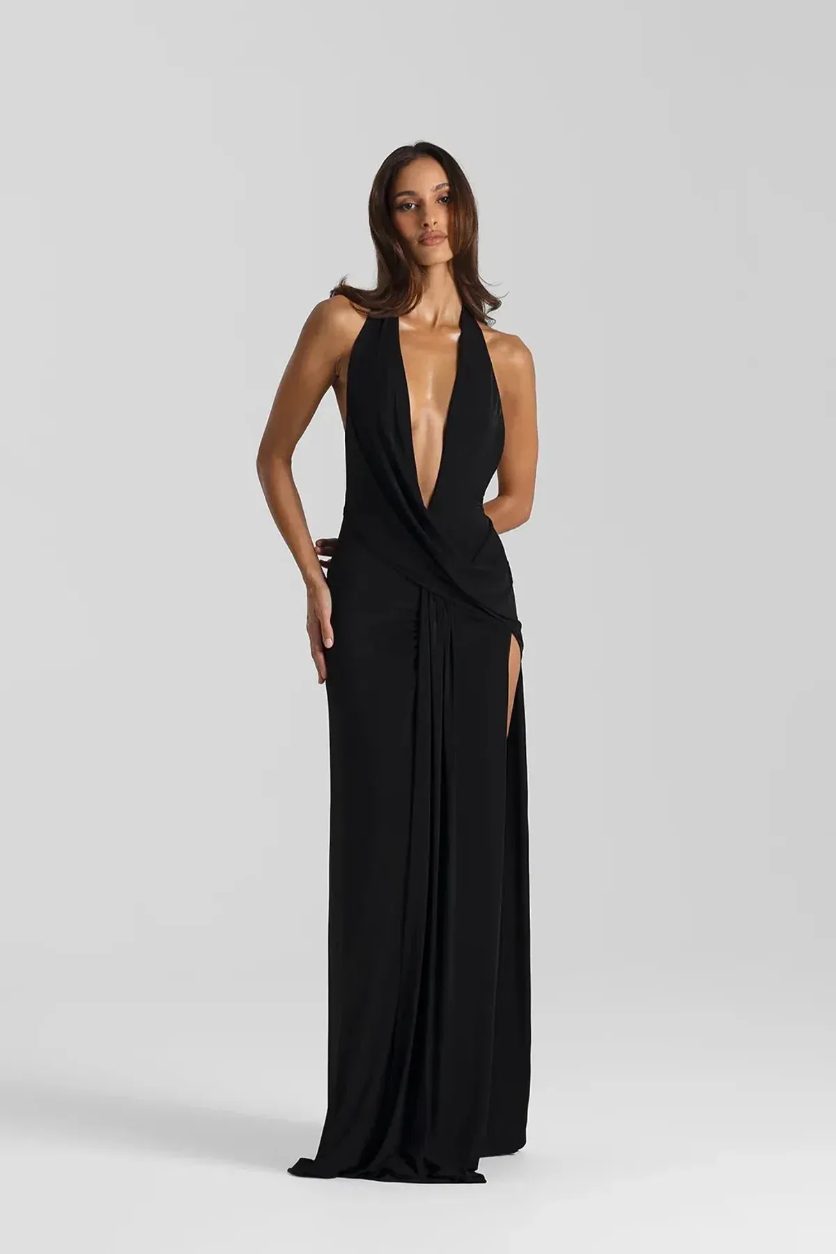 Natalie Rolt – Winona Gown (Black) Size 2 - Image 1