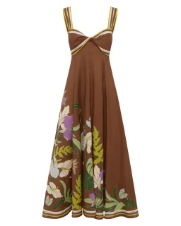 Alemais Alfie Twist Midi Dress Size 12 for rent on The Volte - image 4