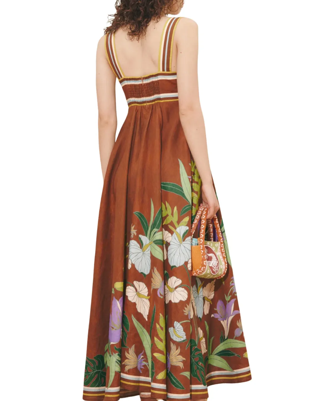 Alemais Alfie Twist Midi Dress Size 12 for rent on The Volte - main image