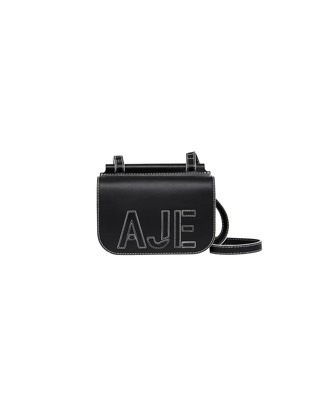 Aje Dunes Leather Crossbody Bag Handbag for rent on The Volte - main image