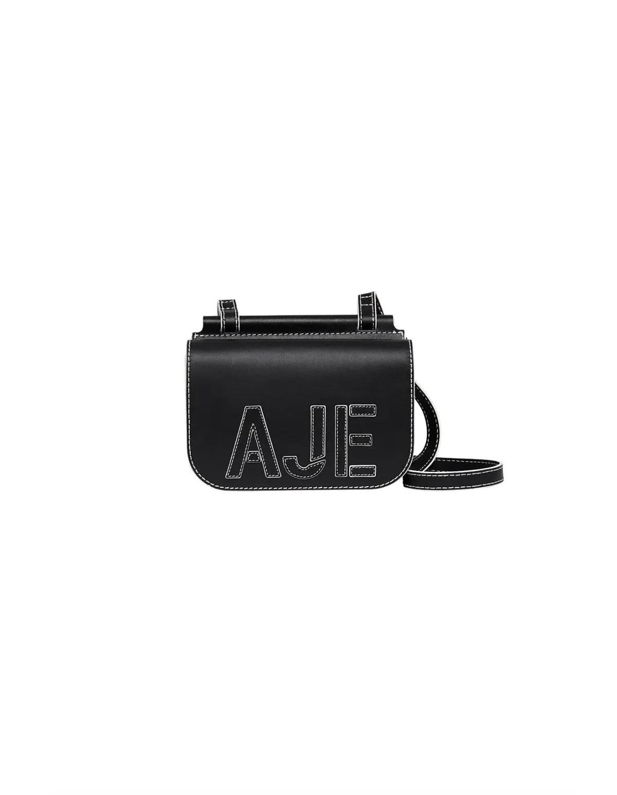 Aje Dunes Leather Crossbody Bag Handbag for rent on The Volte - main image