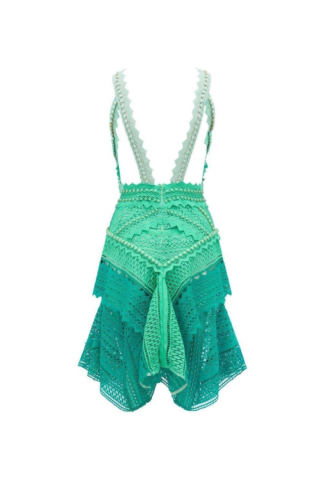 Thurley Bahamas Dress Green Size 6 for rent on The Volte - main image