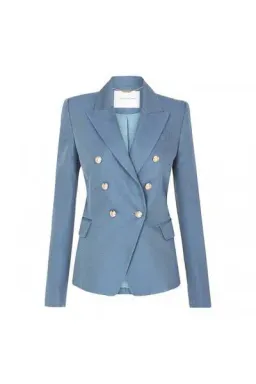 Camilla And Marc C&M Dimmer Blazer In Dove Blue | Size AU 12 for rent on The Volte - image 4