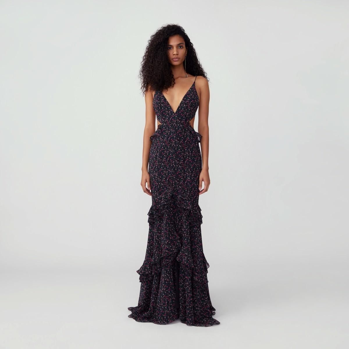 Fame and Partners Mermaid Cut Out Dress Size 8 - Image 1