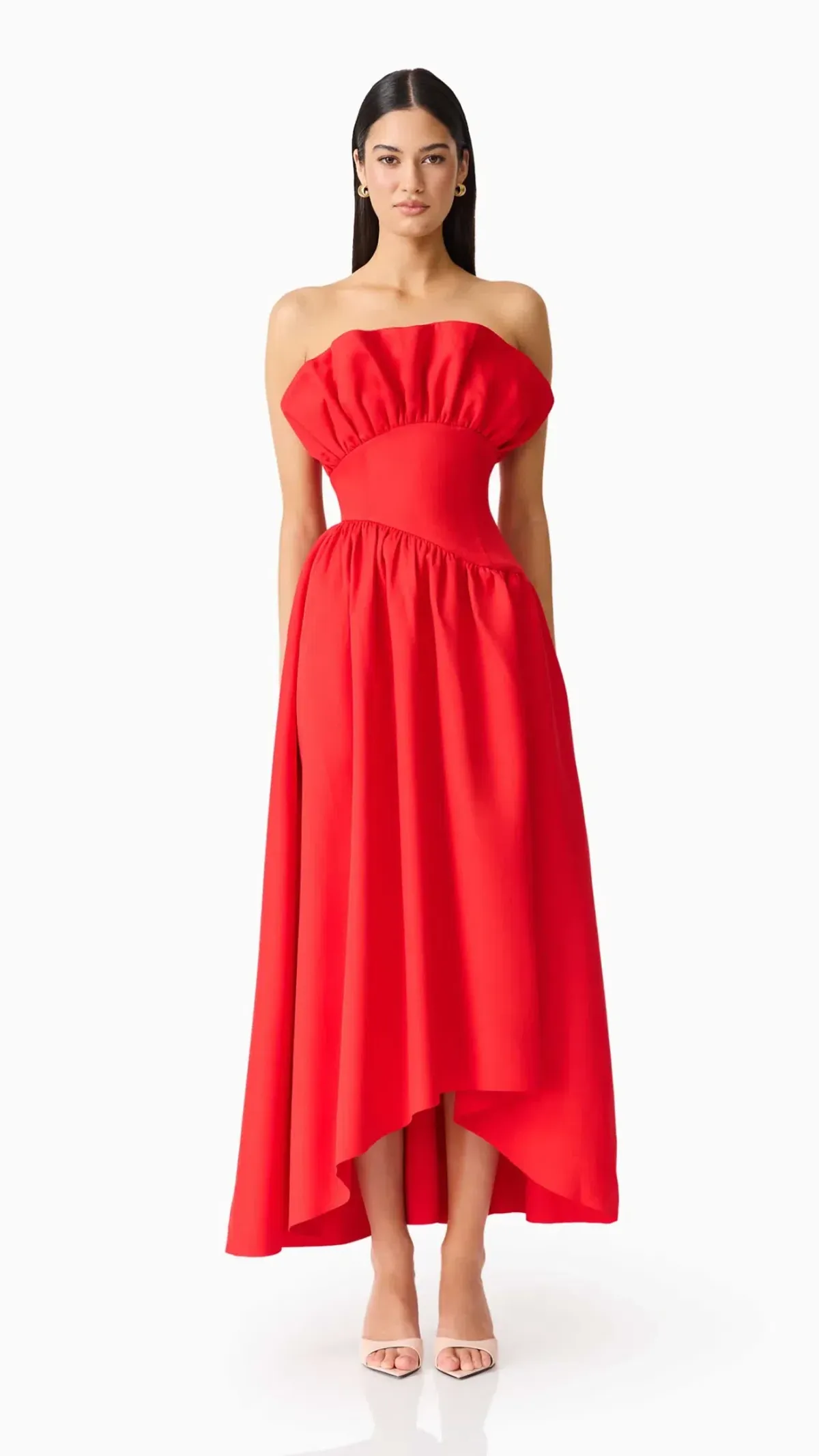 Elliatt Laurel Sleeveless Maxi Dress in Red Size S (8) for rent on The Volte - main image
