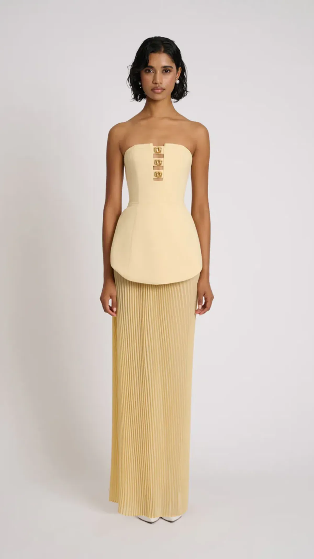 Eliya the Label Leo Dress in Lemon Size XS (6) - Image 2