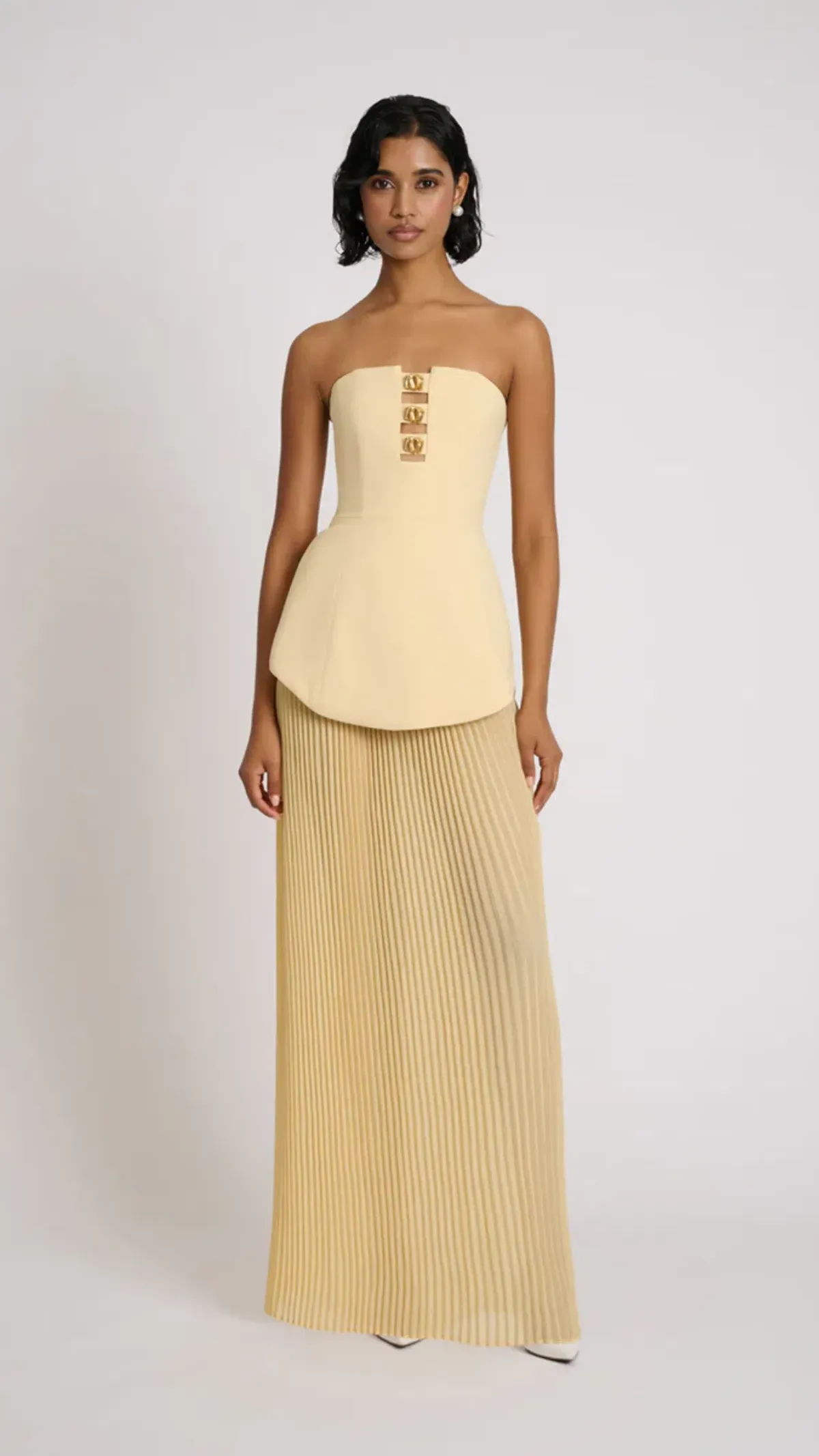 Eliya the Label Leo Dress in Lemon Size XS (6) - Image 5
