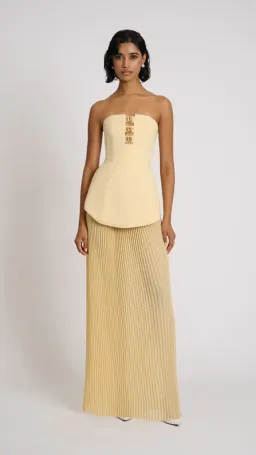 Eliya the Label Leo Dress in Lemon Size S (8) for rent on The Volte - image 5