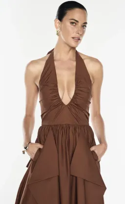 Provence Halter Dress Size 10 for rent on The Volte - image 1