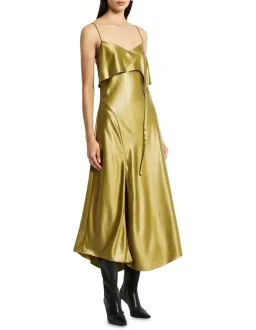 Sass & Bide Heartquake Dress Green Size 8 for rent on The Volte - image 1