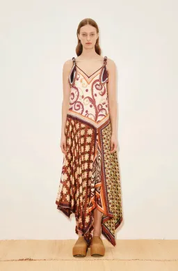 Alémais Wilson Silk Midi Dres Size 16AU for rent on The Volte - image 5