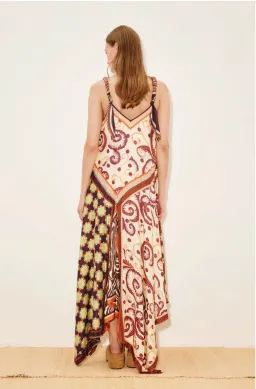 Alémais Wilson Silk Midi Dres Size 16AU for rent on The Volte - image 3